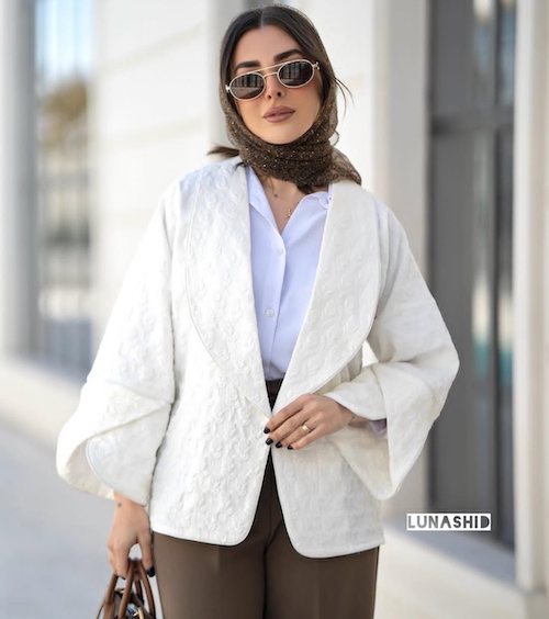 شال توری در استایل بهار ۱۴۰۴