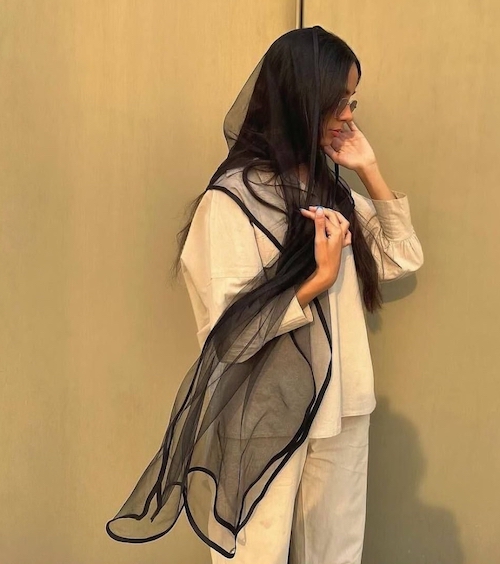 شال توری در استایل بهار ۱۴۰۴