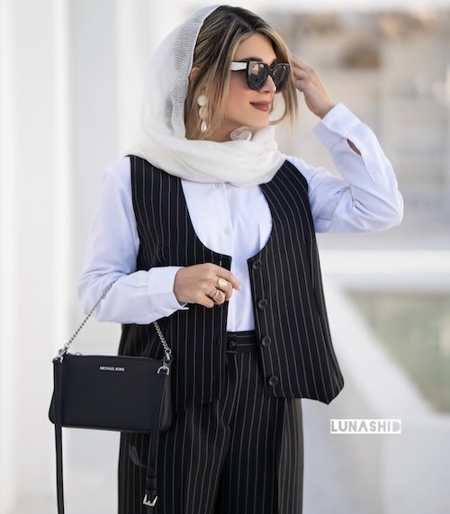 شال توری در استایل بهار ۱۴۰۴