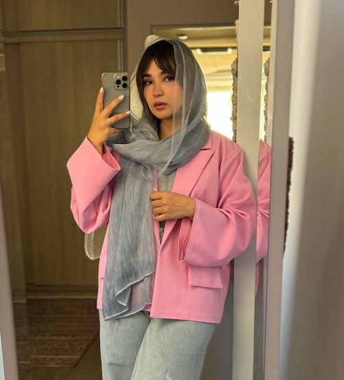 شال توری در استایل بهار ۱۴۰۴