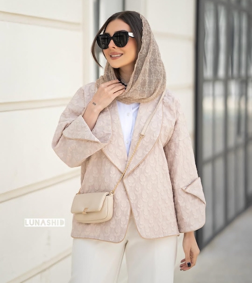 شال توری در استایل بهار ۱۴۰۴