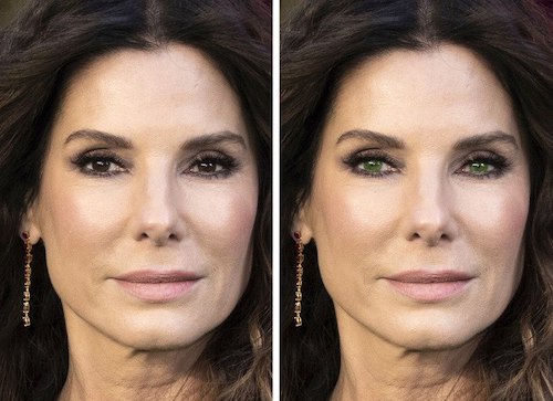 تغییر رنگ چشم سلبریتی‌ها