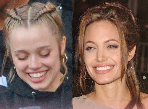 شباهت شیلو و آنجلینا