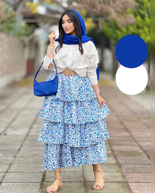 دامن‌ها در استایل‌های بهار و تابستان