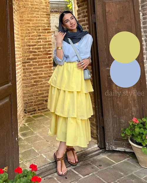 دامن‌ها در استایل‌های بهار و تابستان