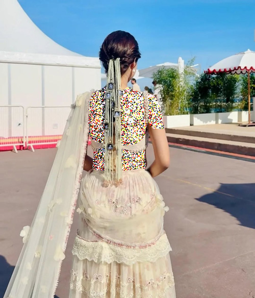 نیتانشی گوئل در جشنواره کن ۲۰۲۵