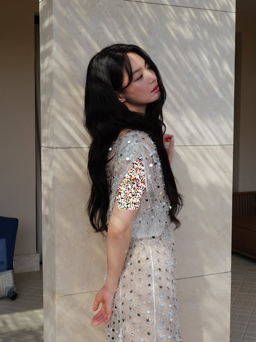 شین مین‌آ در فشن‌شوی لویی ویتون