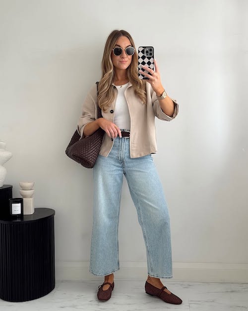 استایل کردن جین‌های کراپ