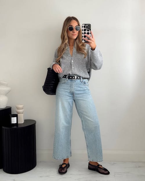 استایل کردن جین‌های کراپ