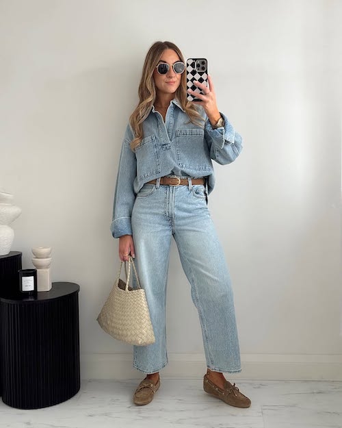 استایل کردن جین‌های کراپ