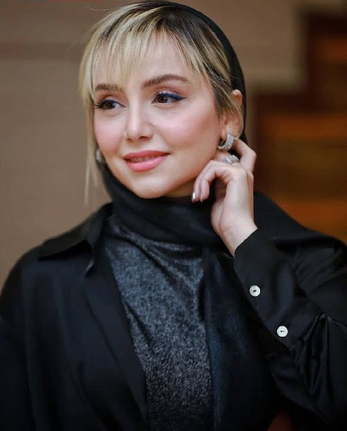 شومیز ساتن نازنین بیاتی