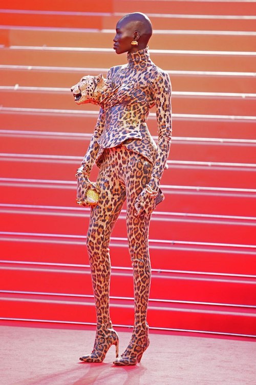 لباس پلنگی در کن ۲۰۲۵