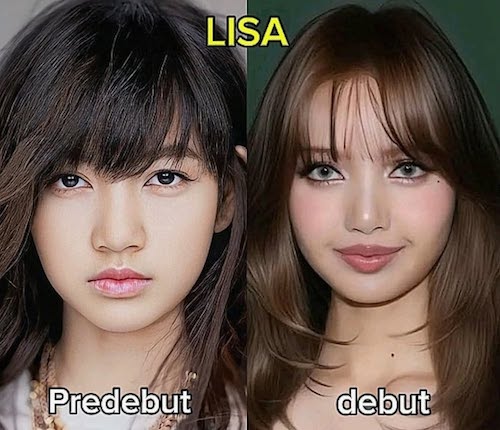 قبل و بعد بلک‌پینک