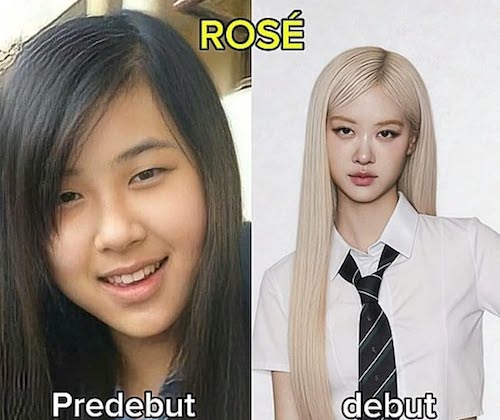 قبل و بعد بلک‌پینک