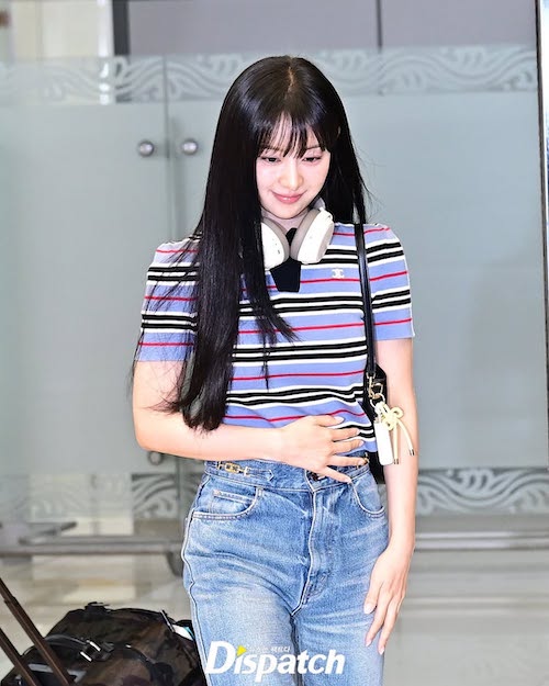 تیشرت راهراه کیم جی وون