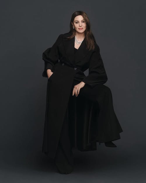 مونیکا بلوچی با جواهرات کارتیه