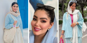 آبی کمرنگ را با این رنگ‌ها ست کنید و بهار را زیباتر کنید