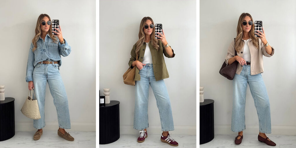 ۱۰ پیشنهاد جذاب بلاگر مشهور برای استایل‌های شیک با شلوار جین کراپ