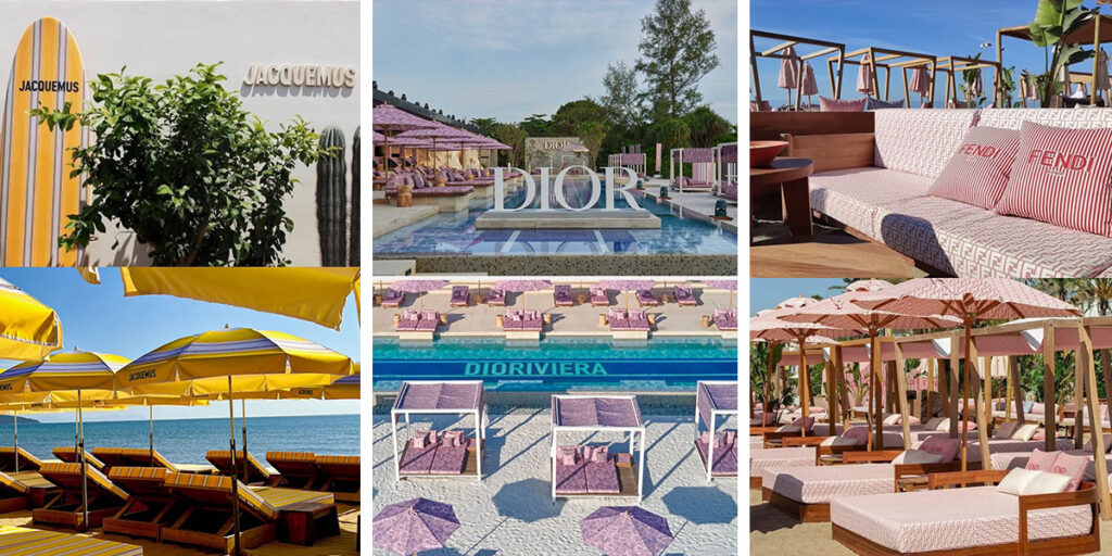 در کلاب ساحلیِ لوکس‌ترین برندهای مد و فشن دنیا چه می‌گذرد؟