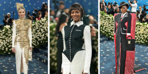 خفن‌ترین لباس‌های مت گالای امسال را این آقا طراحی کرده بود؛ دستش طلا!