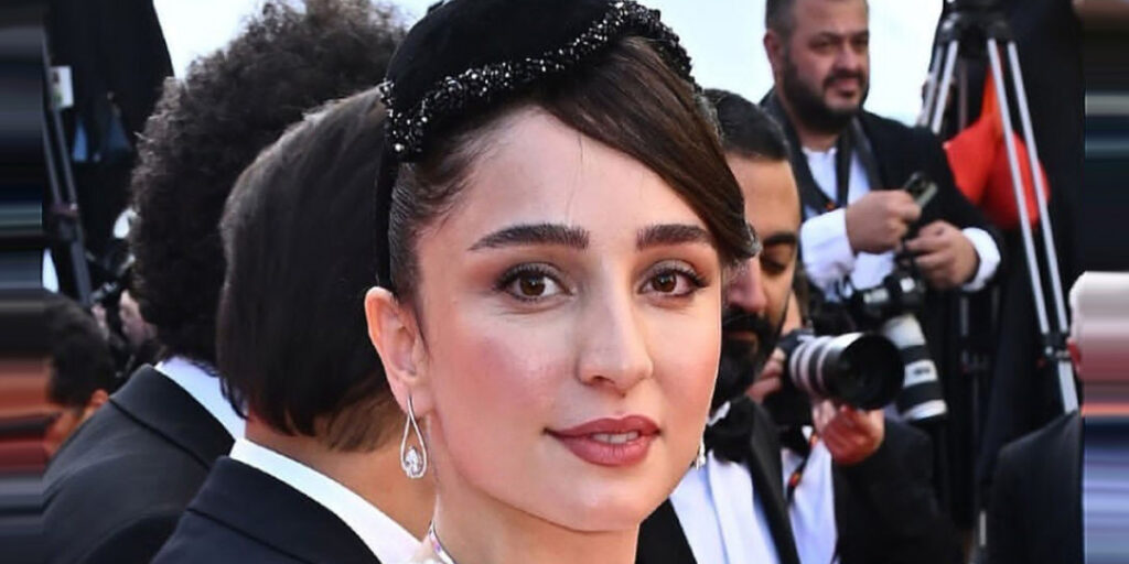 سها نیاستی در مراسم فوتوکال کن ۲۰۲۵