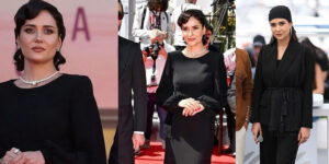 همسر مهران مدیری طراح لباس پریناز ایزدیار در فستیوال کن بود؟