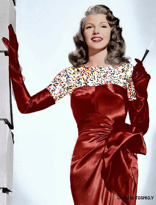 استایلهای ریتا هیورث