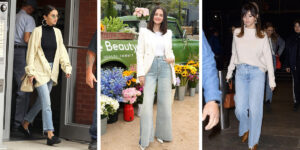 همه مدل‌های شلوار جین سلینا گومز که استایل‌های خیابانی او را خارق‌العاده کردند