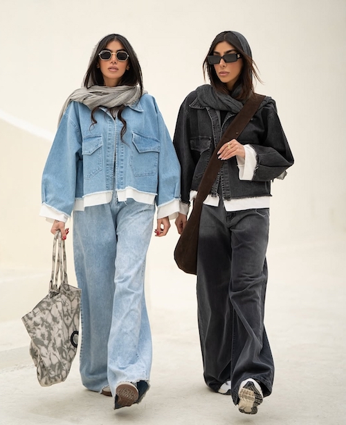 استایل تابستانی با شومیز جین