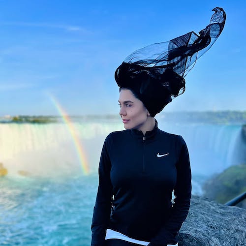 شال توری آزاده زارعی