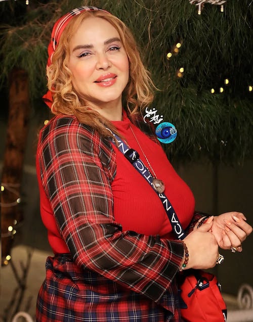 استایل قرمز بهاره رهنما