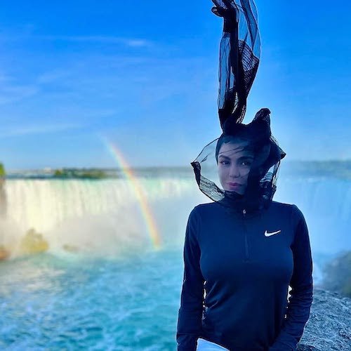 شال توری آزاده زارعی