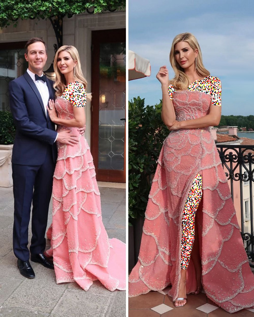 ایوانکا ترامپ در عروسی جف بزوس