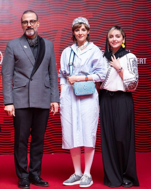 بازیگران تاسیان در کنسرت علیرضا قربانی