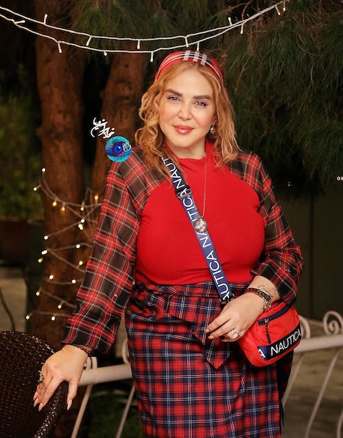 استایل قرمز بهاره رهنما