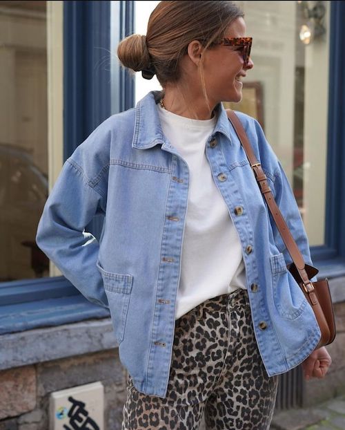 استایل تابستانی با شومیز جین