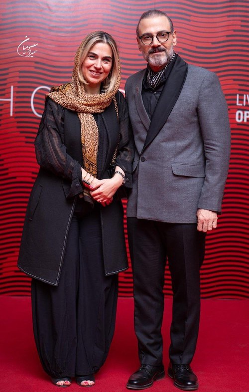 بازیگران تاسیان در کنسرت علیرضا قربانی