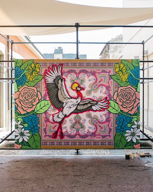 ادای احترام برند ایتالیایی به طرح ایرانی