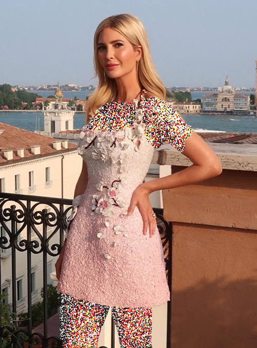 ایوانکا ترامپ در عروسی جف بزوس