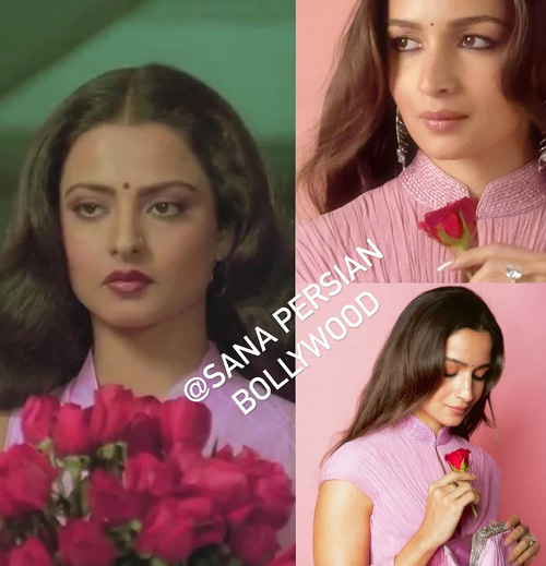 ساری صورتی آلیا بات