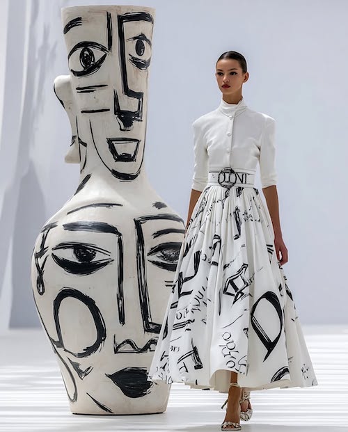 طراحی لباس با الهام از کوزهها