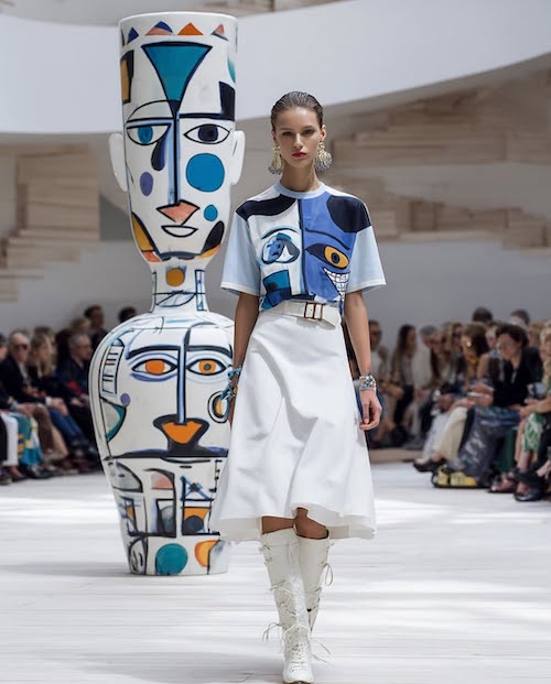 طراحی لباس با الهام از کوزهها