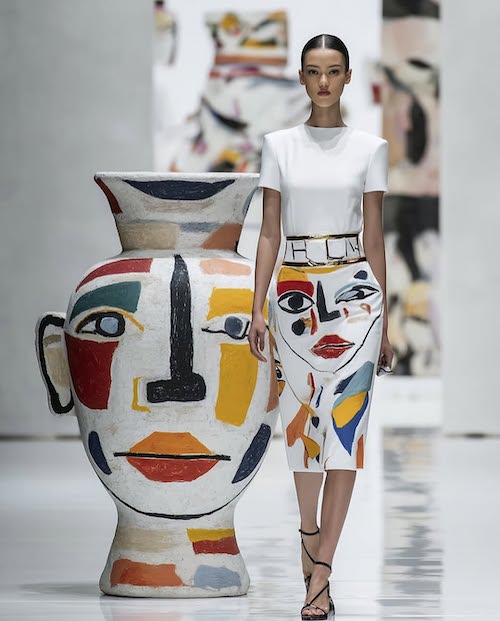 طراحی لباس با الهام از کوزهها