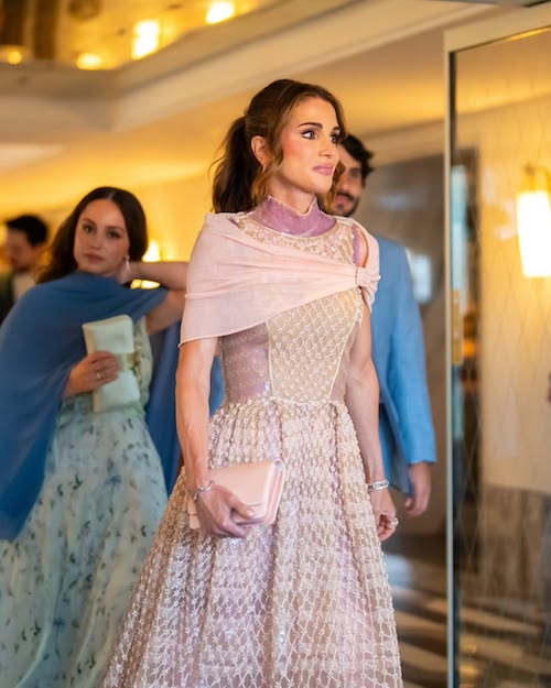 ملکه رانیا در عروسی جف بزوس