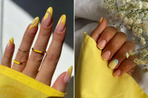 ۱۰ طراحی شیک ناخن با زرد کره‌ای؛ تابستان را در دستانتان احساس کنید