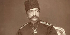 تصویری زیرخاکی از ناصرالدین شاه با عینکی فرنگی که شیفته‌اش می‌شوید