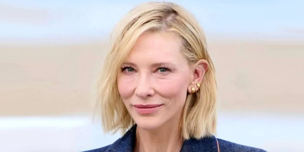 کیت بلانشیت با لباسی از دل دریا و صدای موج‌ها خوش درخشید