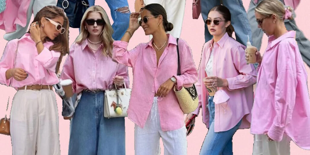 یک شومیز صورتی و معجزه‌ای که در استایل تابستانی شما حلول می‌کند