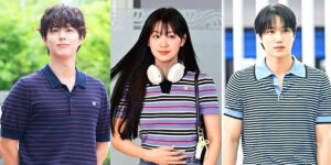 ستاره‌های کره‌ای هم دست به دامن لباس‌های راه‌راه تابستانی شدند