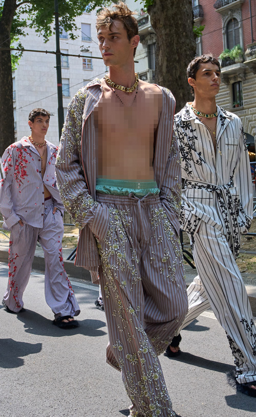 پیژامه‌های راه‌راه، ترند تابستان